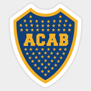 ACAB BOCA Sticker